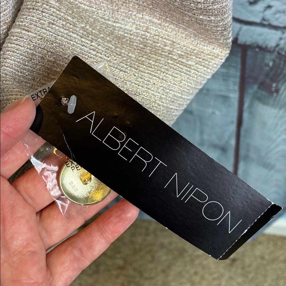 Albert Nipon NWT 2-Piece Skirt Suit Plus Sz 18 Cr… - image 15